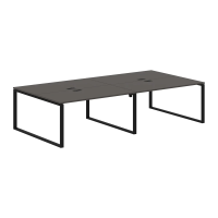 Стол 4-х местный EQWST 3116 Мокко/Черный 3126х1606х750 EDIS