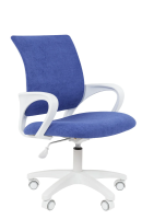 Кресло Chairman Kids 103 Россия ткань M морской, белый пластик LT