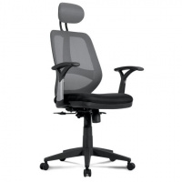 Кресло офисное Brabix Saturn ER-400 ткань, черная, крестовина пластик