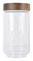 Банка Woody с деревянной крышкой, 1.14л