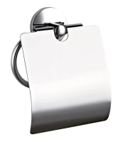 Держатель туалетной бумаги Nofer Monaco с крышкой, 16374.B