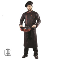 Куртка мужская летняя для повара (р.48-50) 170-176, черные