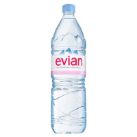 Evian вода 1.5 л, негазированная, ПЭТ