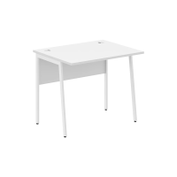 Стол прямой СП-1P Белый/Белый 900х720х755 IMAGO PLUS