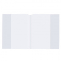 Обложка ПП для тетради и дневника ПИФАГОР прозрачная, плотная, 210х350 мм, 60 мкм, 223075