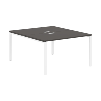 Стол 2-х местный EUWST 1316 Мокко/Белый 1360х1606х750 EDIS