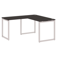 Стол угловой XQCT 1415 Дуб Юкон Модерн/Алюминий 1400х1500х750 XTEN-Q