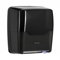 Диспенсер для полотенец в рулонах Merida Harmony черный, CHC301
