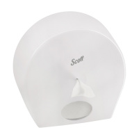 Диспенсер для туалетной бумаги в рулонах Kimberly-Clark Aquarius Scott Controll 7046, белый