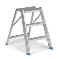 Стремянка алюминиевая TTS,  высота 95 см  , 00008770