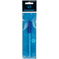 Ручка шариковая Schneider 'Tops 505 F' синяя, 0,8мм, голубой корпус (каждая в ОРР пакете)