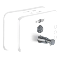Дозатор для мыла Nofer нерж.сталь 1,2л, 03002.W