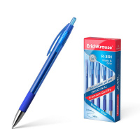 Ручка гелевая автоматическая Erich Krause R-301 Original Gel синяя, 0.5мм