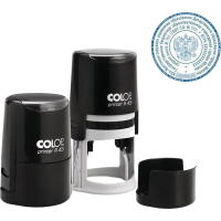 Оснастка для круглой печати Colop Printer d=45мм, черная, с крышкой