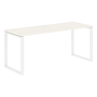 Стол прямой EQST 1767 Ясень Траун/Белый 1760х670х750 EDIS