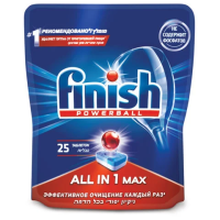 Таблетки для ПММ Finish All in 1 25шт