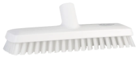 Щетка для пола Vikan 270мм, супер жесткий ворс, скребковая, с подачей воды, белый, 70415