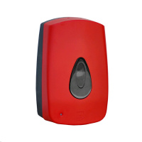 Диспенсер для мыла в картриджах Merida Unique Red Line Spark DUR551, сенсорный, глянцевый красный, 7