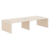 Стол 4-х местный XQPWST 3214 Бук Тиара/Белый 3200х1406х750 XTEN-QP