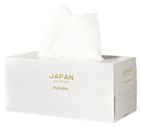 Салфетки бумажные Marabu Japan Premium белые двуслойные, 220шт