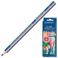 Набор цветных карандашей Staedtler Noris club 129 6 цветов, утолщенные