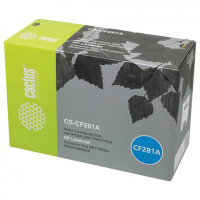 Картридж лазерный Cactus CS-CF281A черный