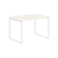 Стол прямой EQST 1180 Ясень Траун/Белый 1160х800х750 EDIS