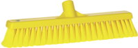 Щетка для пола Vikan 410мм, мягкий и расщеплённый ворс, для подметания, желтый, 31786