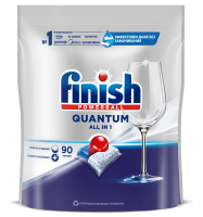 Таблетки для посудомоечных машин Finish Quantum, 90шт