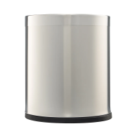 Корзина для мусора Merida Optimum KSM103, 10л, матовый металлик