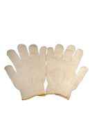 Перчатки: х/б вязаные 5-ти ниточные белые (пар)