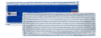 Моп SOFT STRIAT из микрофибры TTS,  белый с синими полосками,  на липучке,  40 см, 00AE9525BB
