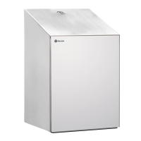 Диспенсер для полотенец с центральной вытяжкой Merida Stella R CSM101.R, матовый, металлический, Макси