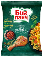 Лапша быстрого приготовления Биг ланч соте с курицей, 75г