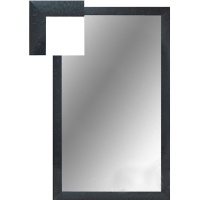 Зеркало настенное Attache 1801 ВЕ-1 венге, 1000х600мм