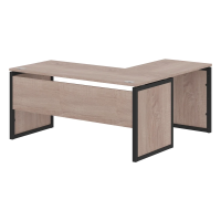 Стол угловой XQPCT 1615 Дуб Сонома/Антрацит 1600х1500х750 XTEN-QP