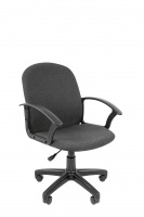 Кресло офисное Chairman СТ-81 ткань, серая, крестовина пластик
