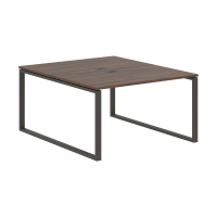 Стол 2-х местный EQWST 1316 Дуб Денвер тёмный/Мокко 1360х1606х750 EDIS