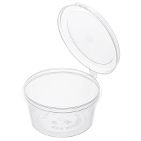 Контейнер для соусов Vzlp New пластиковый прозрачный 80мл, 80шт