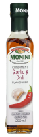 Масло оливковое Monini с чесноком и перцем чили Extra Virgin нерафинированное, 250мл