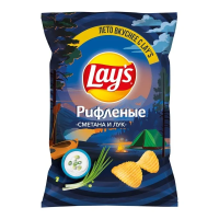 Чипсы Lay's Max сметана-лук, 140г