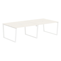 Стол 4-х местный EVWST 2713 Ясень Траун/Белый 2726х1346х750 EDIS