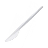 Нож одноразовый Horeca белый, 16.5см, 100шт/уп