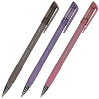 Шариковая ручка Bruno Visconti EasyWrite Rio синяя, 0.5мм, корпус ассорти