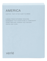 Кофе Verle Central America 6 дрип-пакетов с молотым кофе, 66г