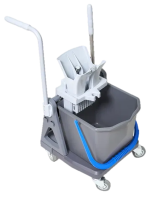 Тележка уборочная Росмоп Кватро DB-25R, ведро 25л, туннельный отжим