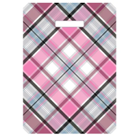 Пакет с вырубной ручкой Артпласт Шотландка 29х40см, 50шт