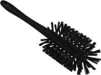 Щетка-ерш с ручкой Vikan D90mm, средний/жесткий ворс, цельная, черный, 5381909