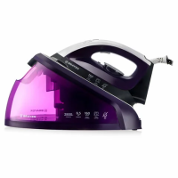 Парогенератор BRAYER BR4152, 2800 Вт, 6,5 Бар, пар 160 г/мин, паровой удар 480 г/мин, 1,8 л, фиолето