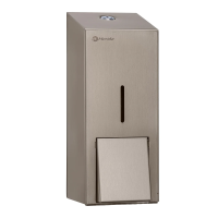 Диспенсер для мыльной пены в картриджах Merida Stella R DSA117.R, Anti Finger, металлический